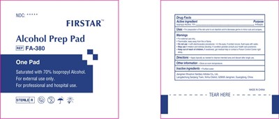 Principal Display Panel (Firstar Alcohol Prep Pad)